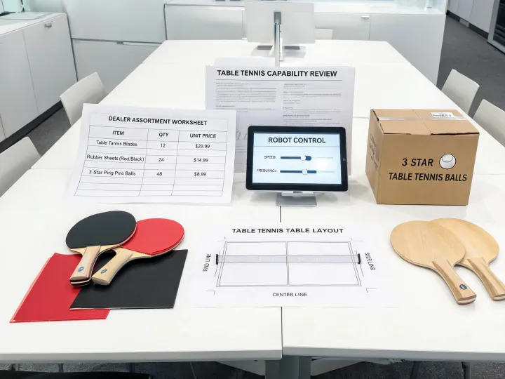 Table tennis capability review table