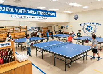 School table tennis program