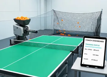 Training robot station